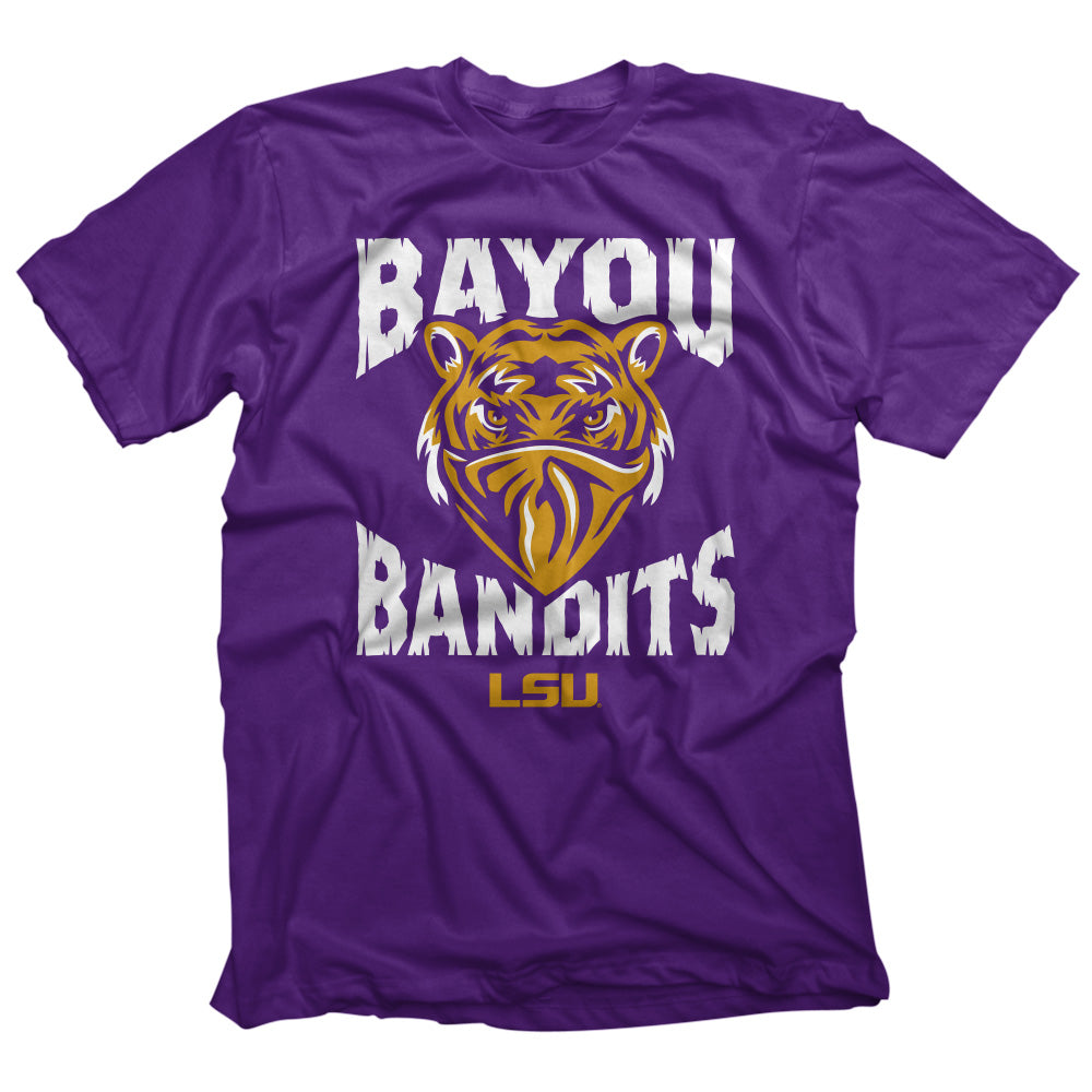 LSU Bayou Bandits T-shirt Purple
