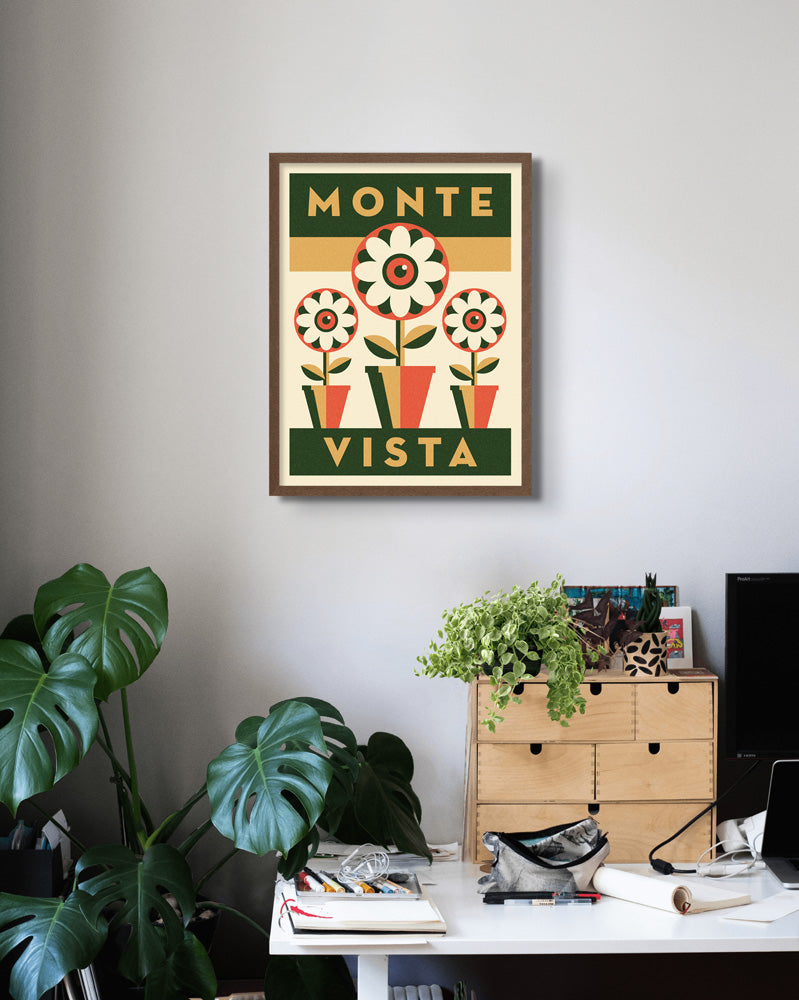 Monte Vista Neighborhood Poster