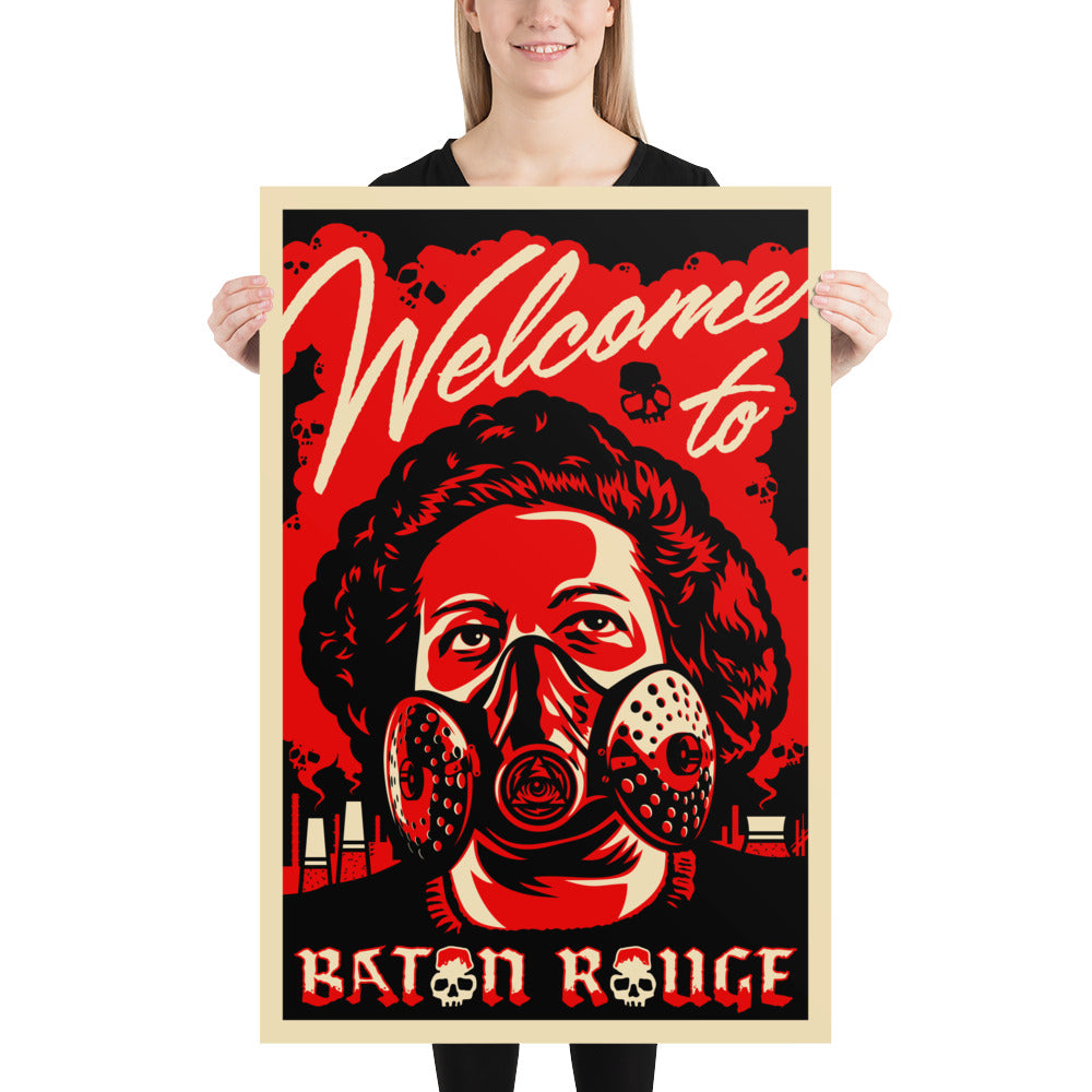 Icon Welcome to Baton Rouge Giclée Poster