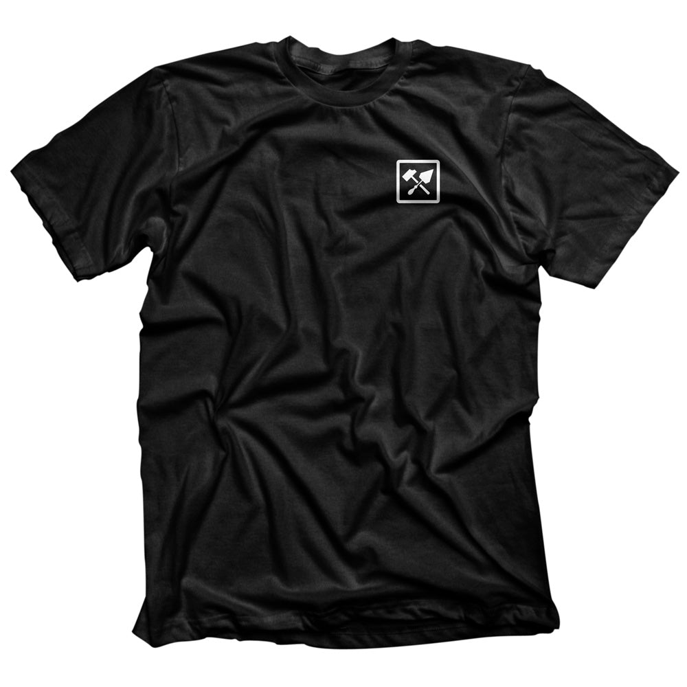 Bricks and Bombs Franklin Shirt Black Front