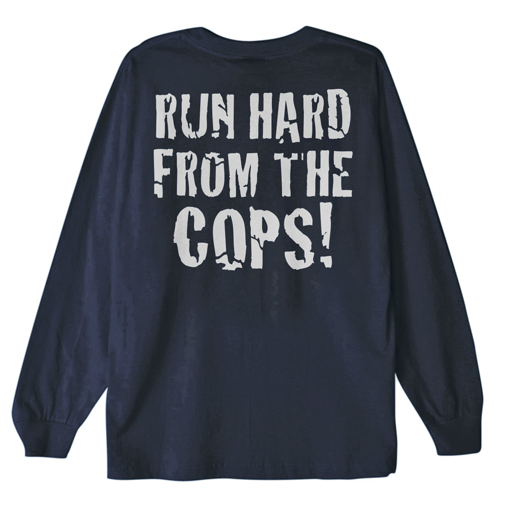 Bricks and Bombs Run Hard Longsleeve T-shirt