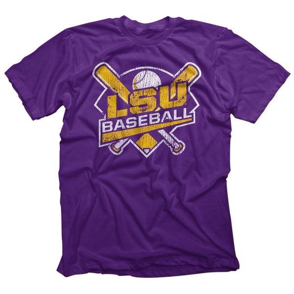 LSU Baseball Clean Up T shirt