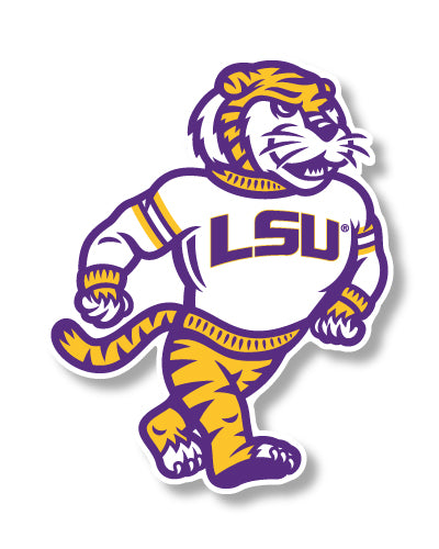 LSU Tigers Tough Guy Vinyl Decal