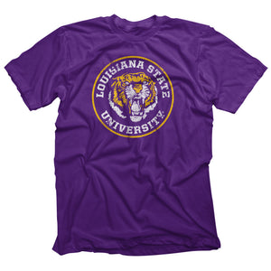LSU 86 Seal T-shirt Purple