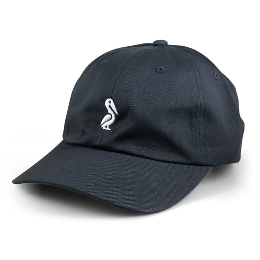 Louisiana Pelican Icon Dad Hat Black