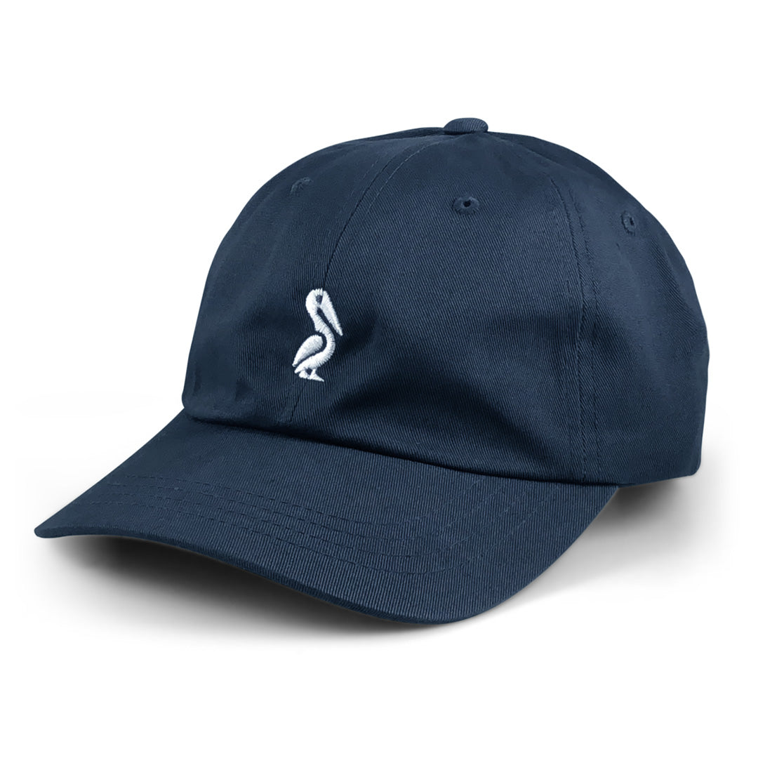 Louisiana Pelican Icon Dad Hat Navy