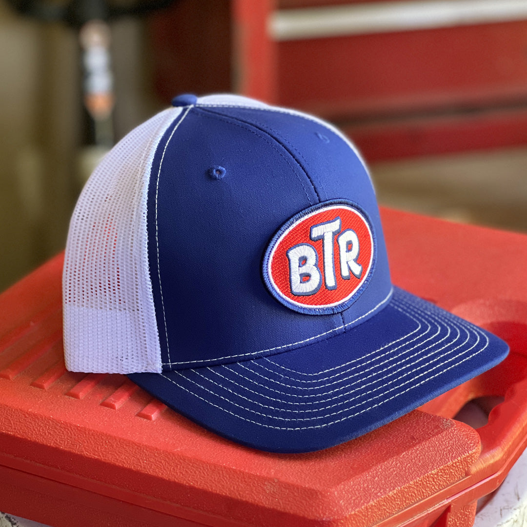 Baton Rouge STP Trucker Hat Royal/White