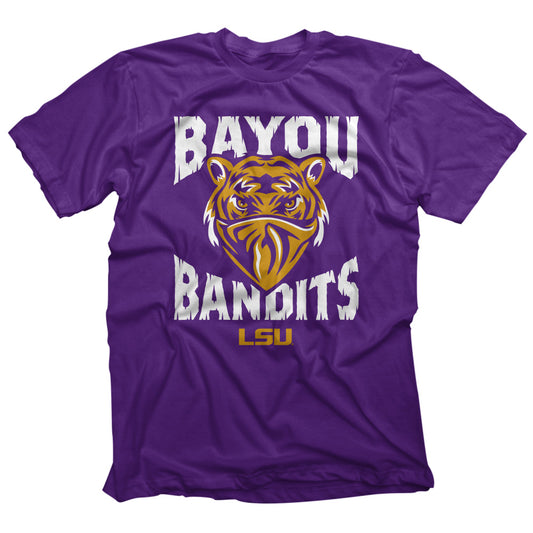 LSU Bayou Bandits T-shirt Purple