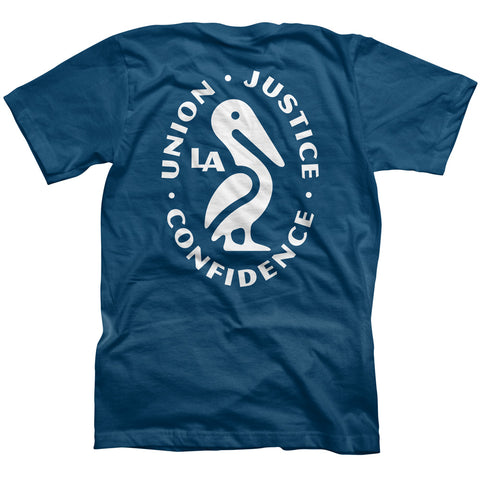 Louisiana Pelican Motto T-shirt