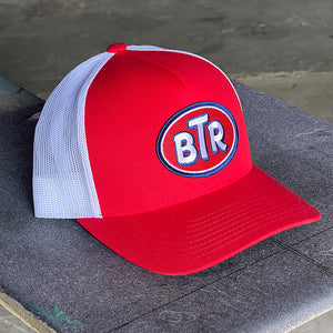 Baton Rouge STP Trucker Hat Red/White
