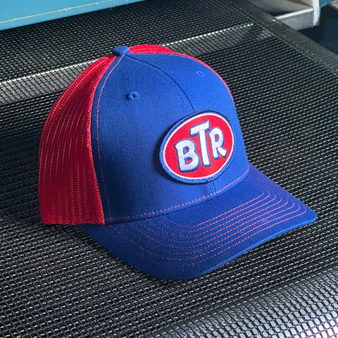Baton Rouge STP Trucker Hat Blue/Red