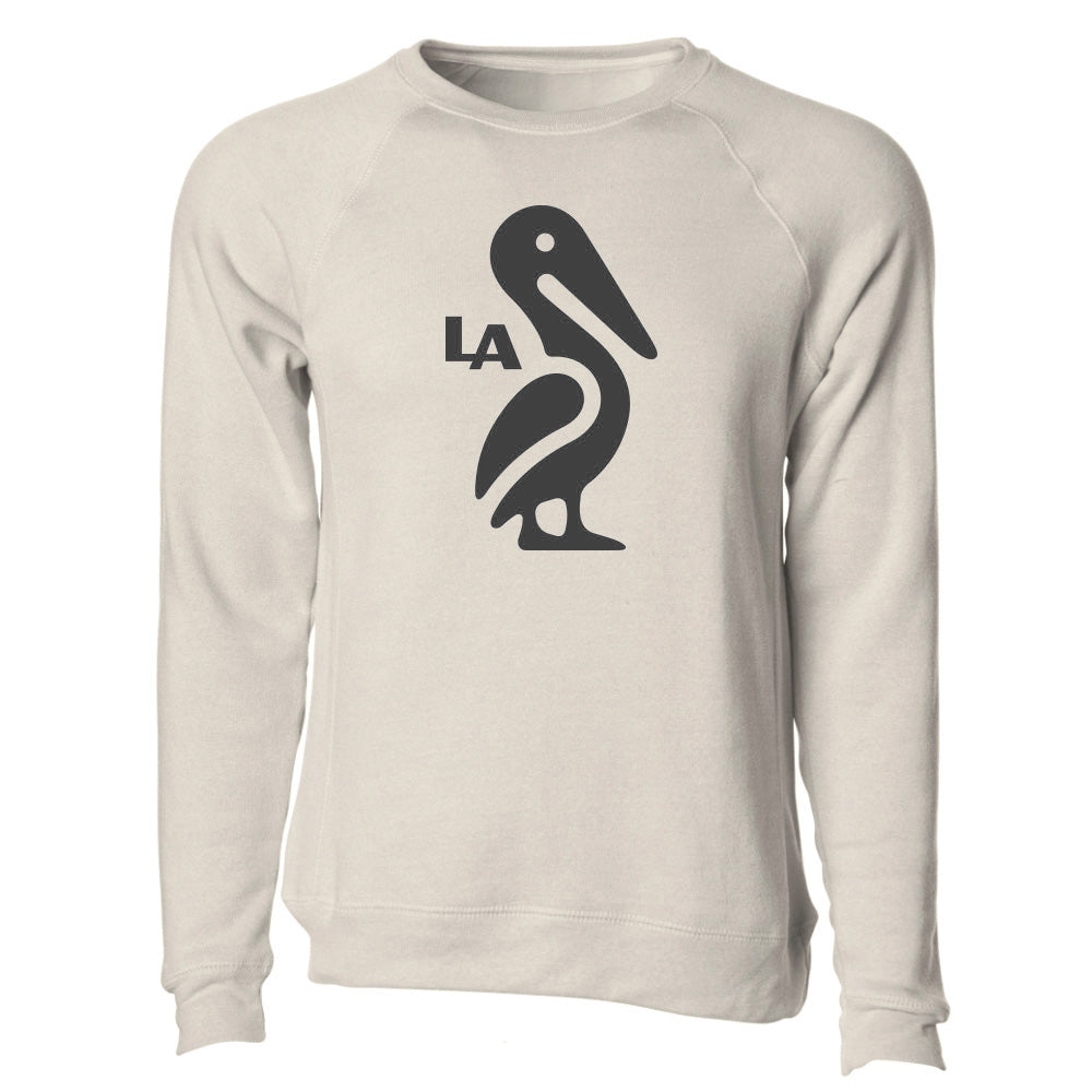 Louisiana Pelican Icon Raglan Sweatshirt