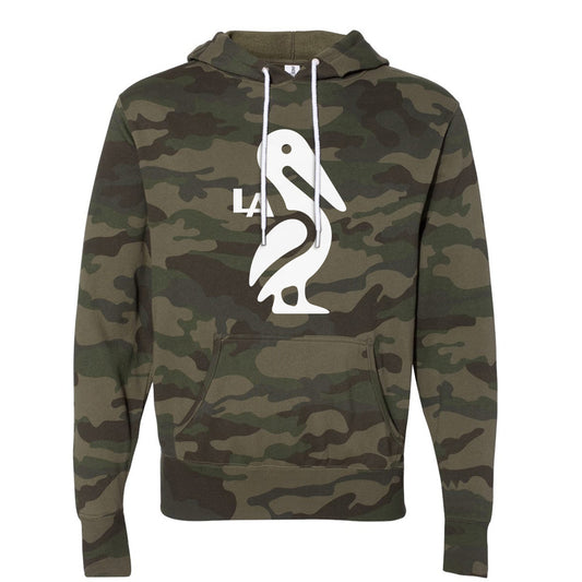 Louisiana Pelican Icon Hoodie Camouflage