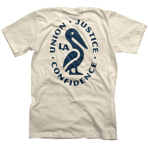 Louisiana Pelican Motto T-shirt