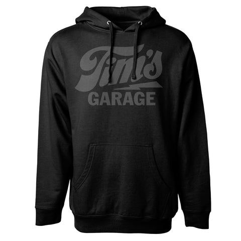 Tim’s Garage Logo Hoodie Black