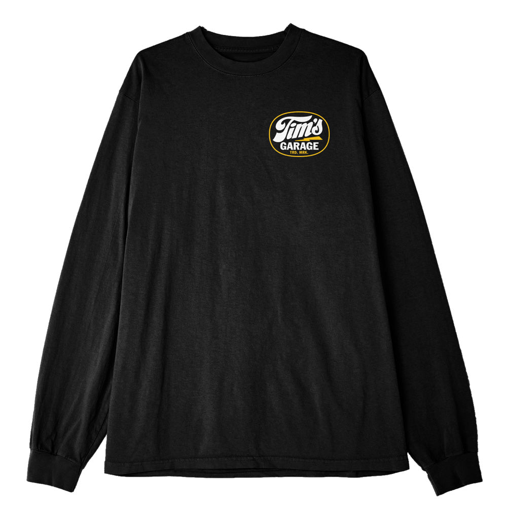 Tim’s Garage Oval Logo Longsleeve T-shirt