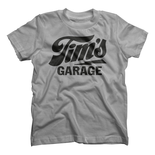 Tim’s Garage Logo Kids T-shirt