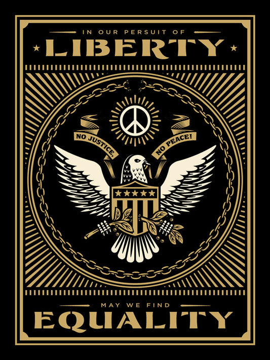 Brad Jensen Justice Dove Screen Print