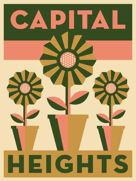 Capital Heights Neighborhood Poster