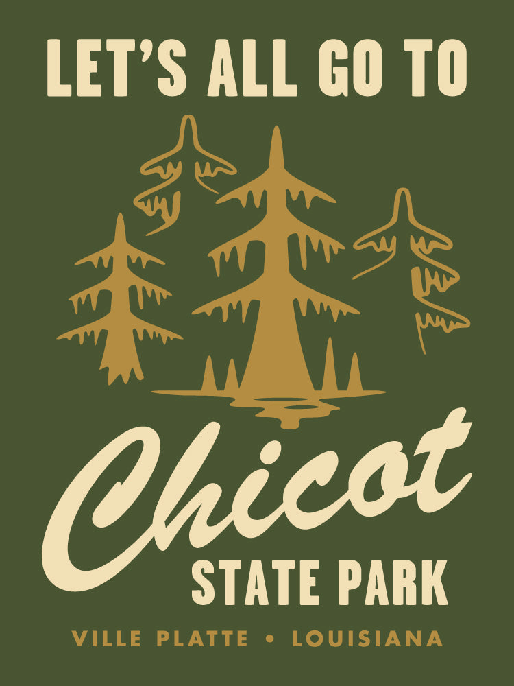 Chicot State Park Poster
