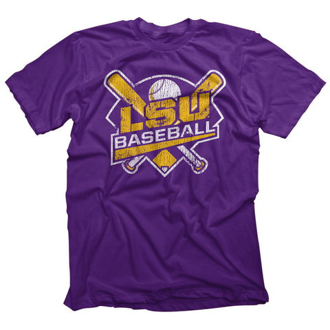 LSU Baseball Clean-Up T-shirt
