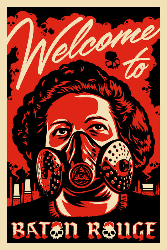 Icon Welcome to Baton Rouge Giclée Poster