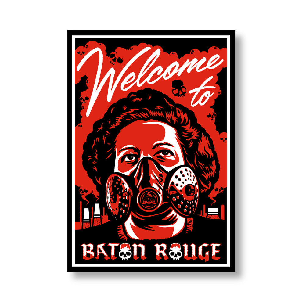 Icon Welcome to Baton Rouge Sticker – Tim’s Garage