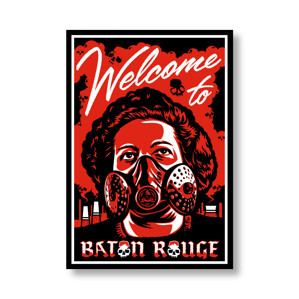 Icon Welcome to Baton Rouge Sticker