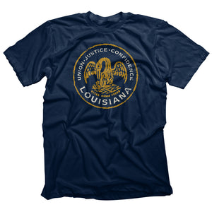Louisiana Vintage Pelican Seal T-shirt
