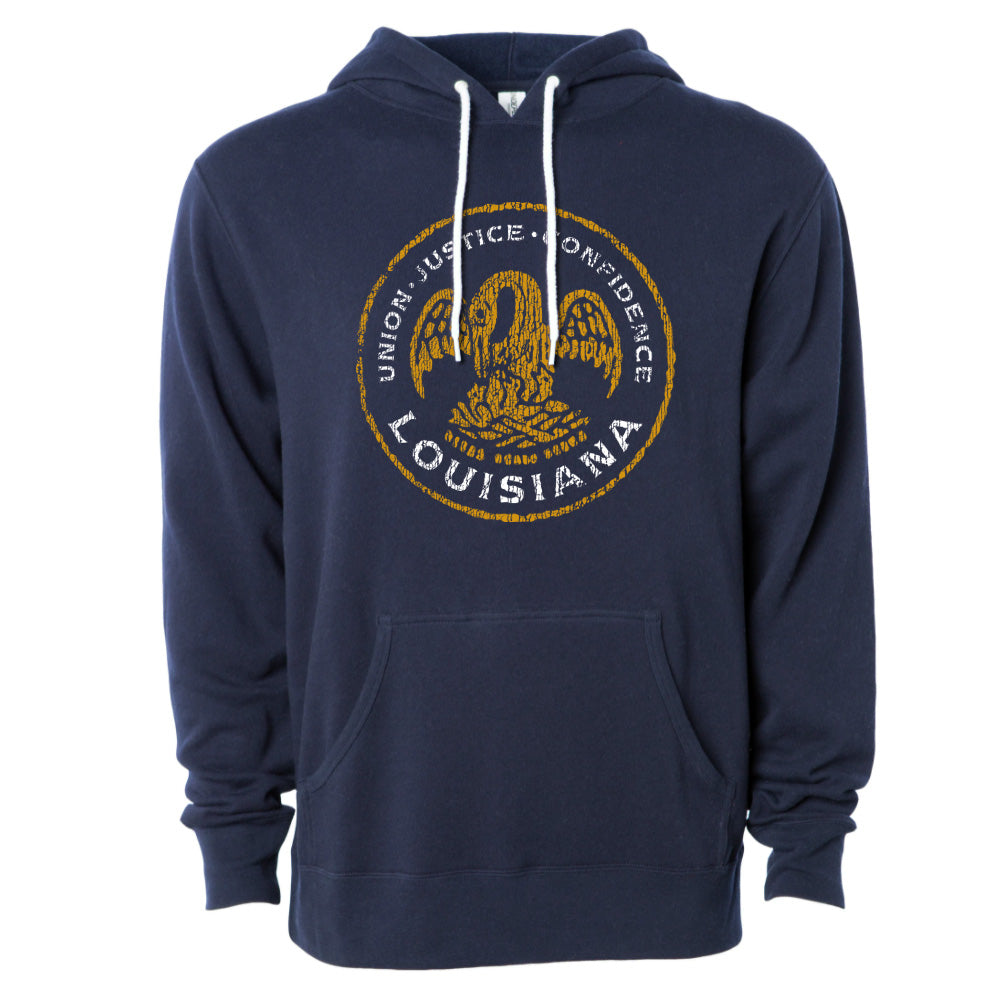 Louisiana Pelican Seal Hoodie