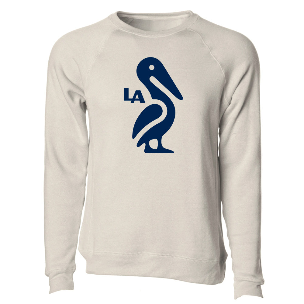 Louisiana Pelican Icon Raglan Sweatshirt
