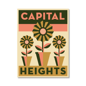 Capital Heights Vinyl Sticker