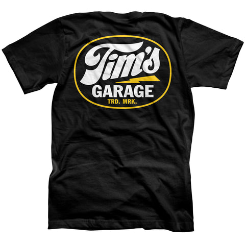 Tim’s Garage Oval Logo T-shirt
