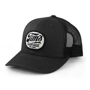 Tim's Garage I-12 Trucker Hat Black
