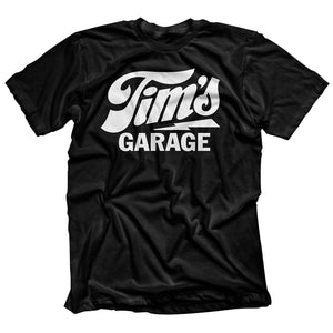 Tim’s Garage Logo T Black