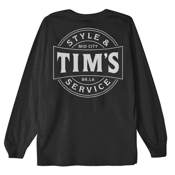 Tim’s Garage Service Seal Long Sleeve T-shirt