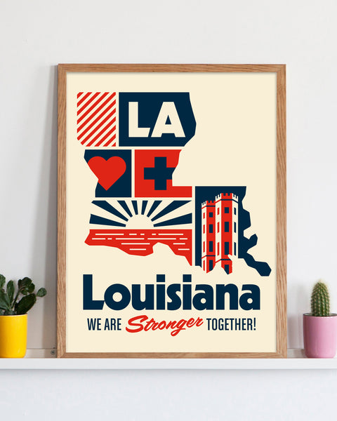 Louisiana Shift Support Poster